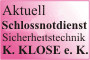 Aktuell Schlossnotdienst Sicherheitstechnik K. Klose e. K.